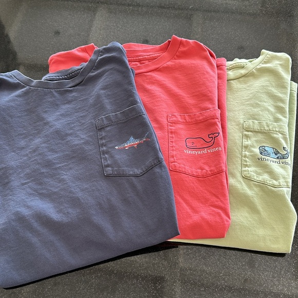 Vineyard Vines Other - 3 Vineyard Vines t-shirts size YOUTH XL